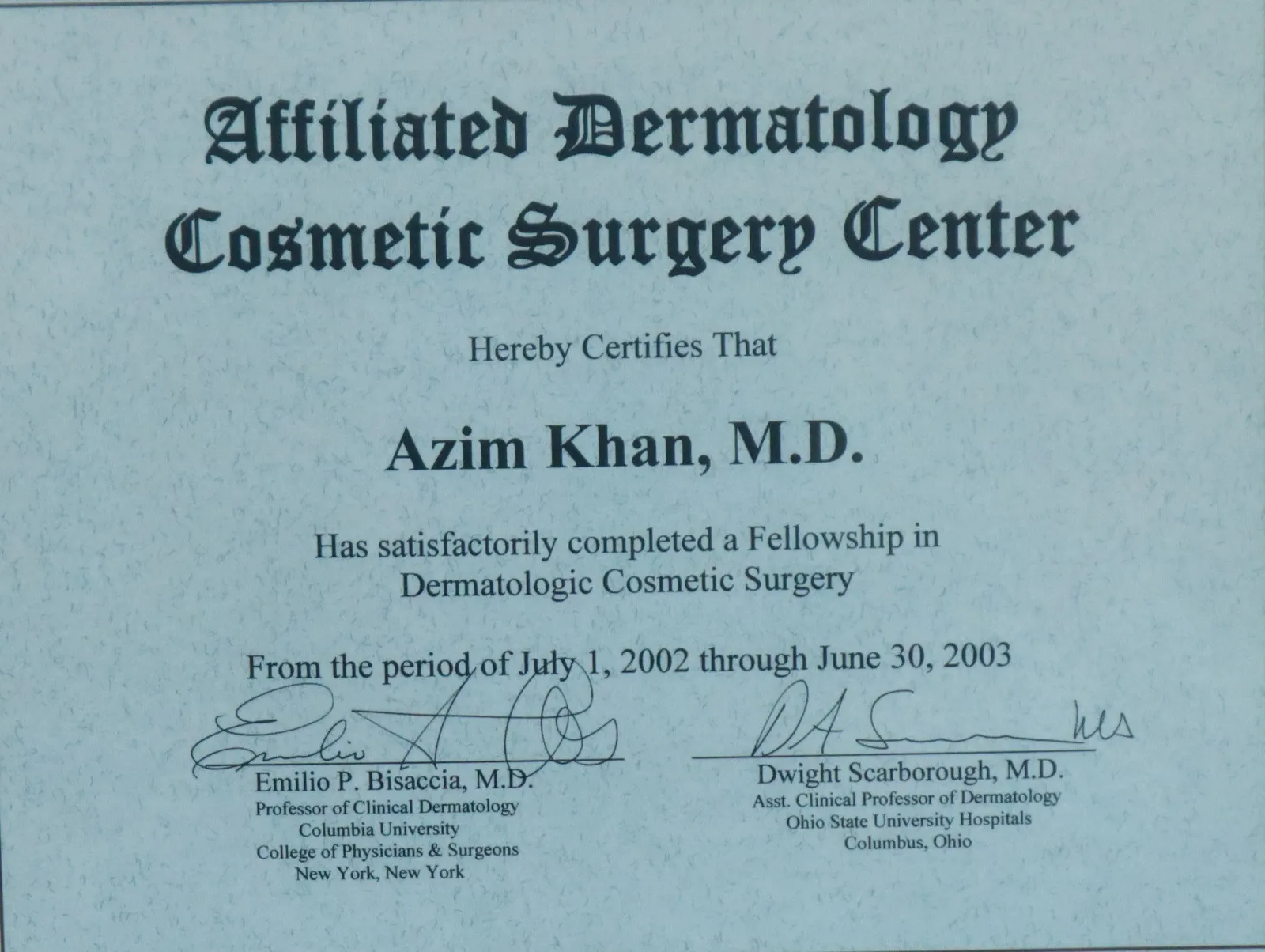 educational-journey-of-dr-azim-jahangir-khan-at-cosmetique